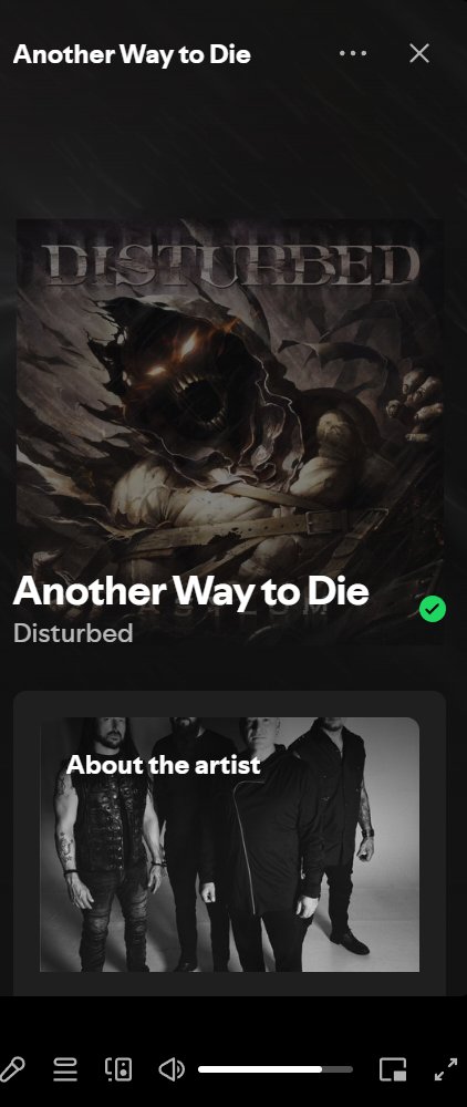 Fiery_Nugget's tweet photo. This song is so 🔥🔥🔥
#Disturbed #DisturbedOne #AnotherWayToDie https://t.co/e9FOK3pG7W