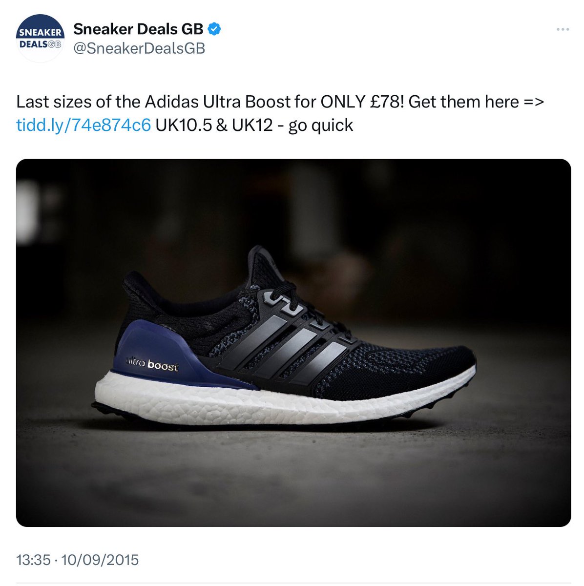 Sneaker Deals GB tweet media