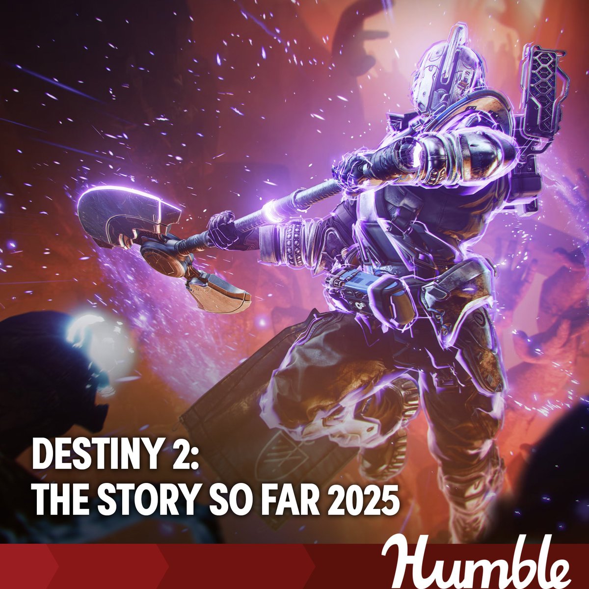 humble's tweet image. Get caught up on everything Destiny 2 has to offer in this epic bundle featuring the base game plus:

- The Witch Queen
- Lightfall
- The Final Shape
- and more! Supports |
bit.ly/3Q3G0fj