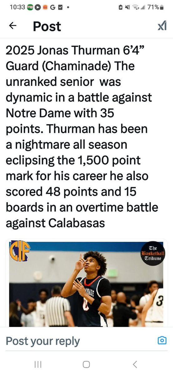 junior_thurman's tweet photo. j0j0 &amp; his teammates fought very hard last night👏🏾He was special. 🏀🔥💥 https://t.co/SvM7RENw3a