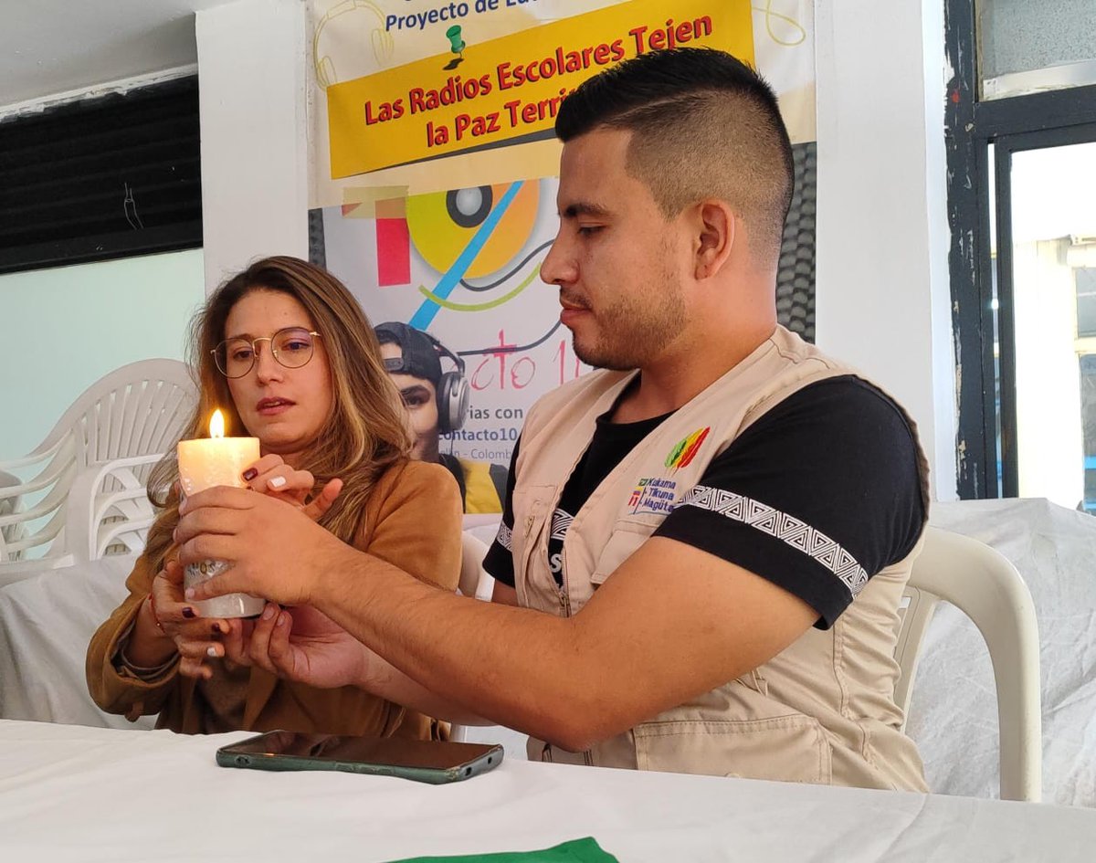 repam_amazonia's tweet image. 📌 El hermano João Gutemberg Sampaio, Secretario Ejecutivo de la REPAM, visitó al grupo Comunicarte, con el objetivo de fortalecer la sinodalidad y los sueños por la Amazonía.

 🤝 ¡Sigamos construyendo juntos el camino de la sinodalidad! 

#repam #repam10años #amazonia