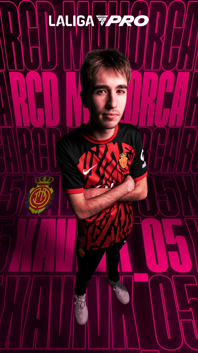 "Balearico, son nuestros los mares..." 👺 

El <a href="/RCD_Mallorca/">RCD Mallorca</a> incorpora a alguien de la casa para competir en #LALIGAFCPro.

<a href="/xavik_05/">xavik05</a> se convierte en el jugador bermellón para esta temporada en la que peleará por llevar el trofeo a la isla 🏝️
