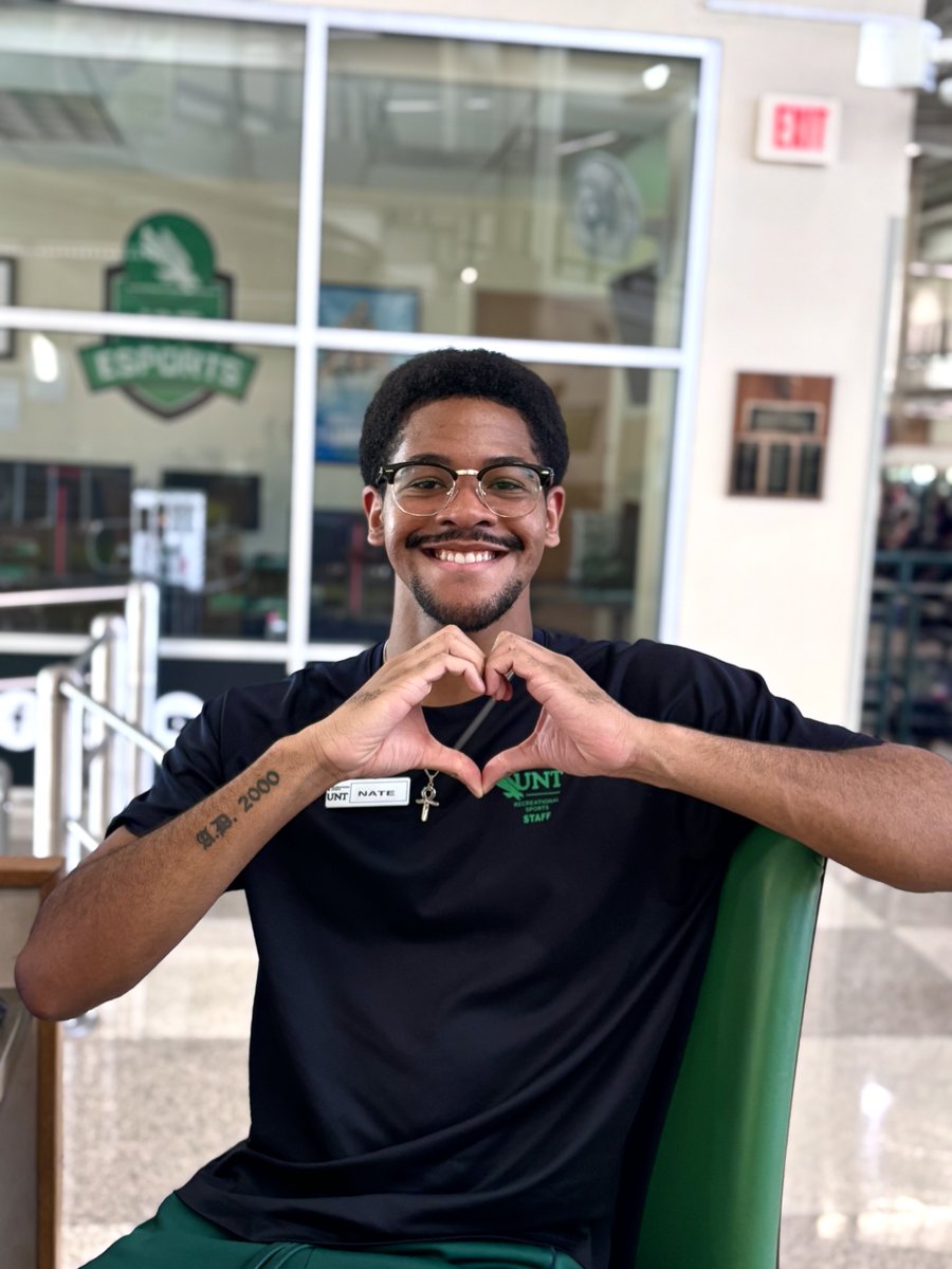 UNTRecSports's tweet photo. Our team is spreading love all February long! ❤️ From creating a welcoming space at the Rec to uplifting our community, we’re here to make everyone feel valued and included. #UNT #UNTRecSports #RecFamily https://t.co/3sPM5pTC9P