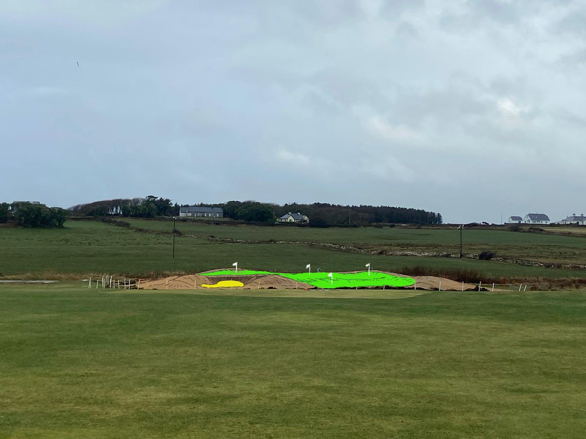 Davidonsitegolf's tweet photo. Tomorrow we start the process of painting it green. Plenty of sod to get out over the next couple of days 😎😅 ⛳️ 🏌️‍♂️ https://t.co/5DFdh0xSGj