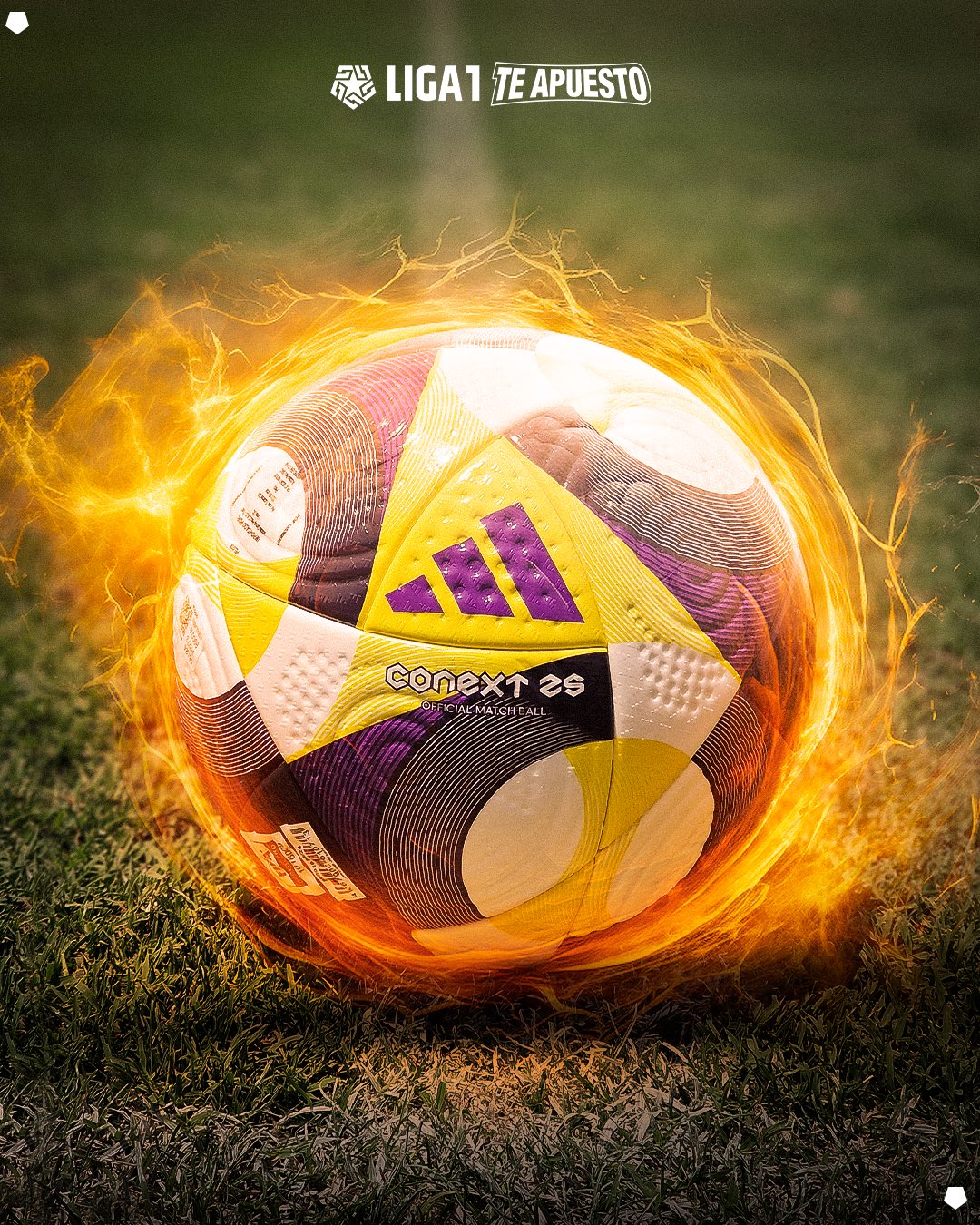 El balón oficial de la Liga 1 2025. (Foto: Liga 1)