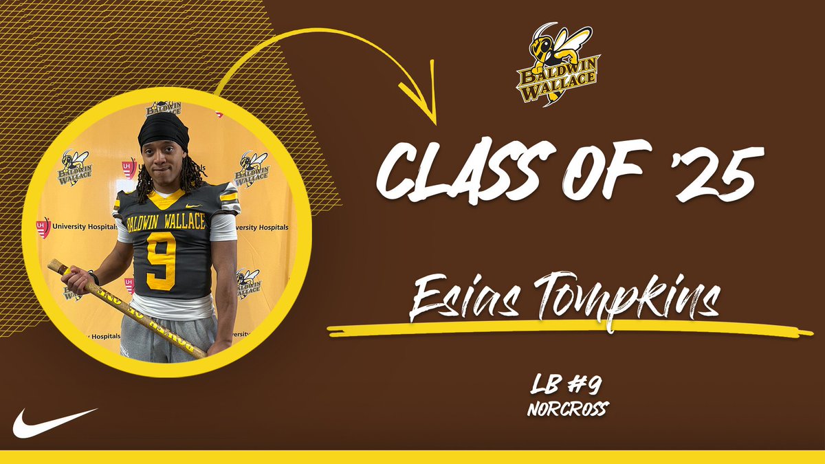 Esias Tompkins(E9) (@esias_tompkins) on Twitter photo After a great conversation with <a href="/rocanthony_/">Rocky Zingale</a> I am blessed to receive an Offer from Baldwin Wallace University!! <a href="/CoachJohnson52/">Michael Johnson</a> After a great conversation with <a href="/rocanthony_/">Rocky Zingale</a> I am blessed to receive an Offer from Baldwin Wallace University!! <a href="/CoachJohnson52/">Michael Johnson</a>