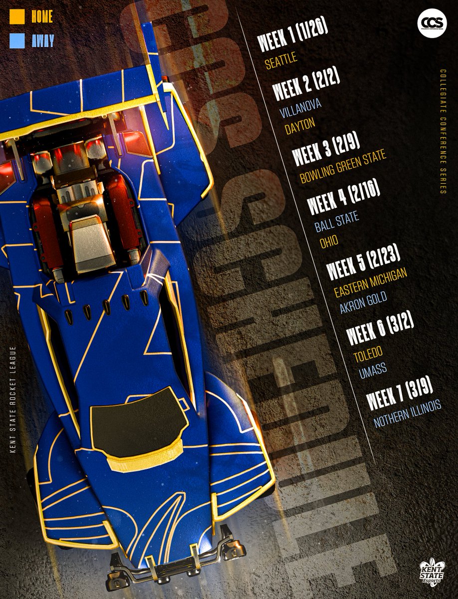 Our varsity rocket league team is playing in the <a href="/CollegiateCCS/">Collegiate Conference Series</a> for the spring semester!

Stay tuned about viewing information and updates on how the team is doing!