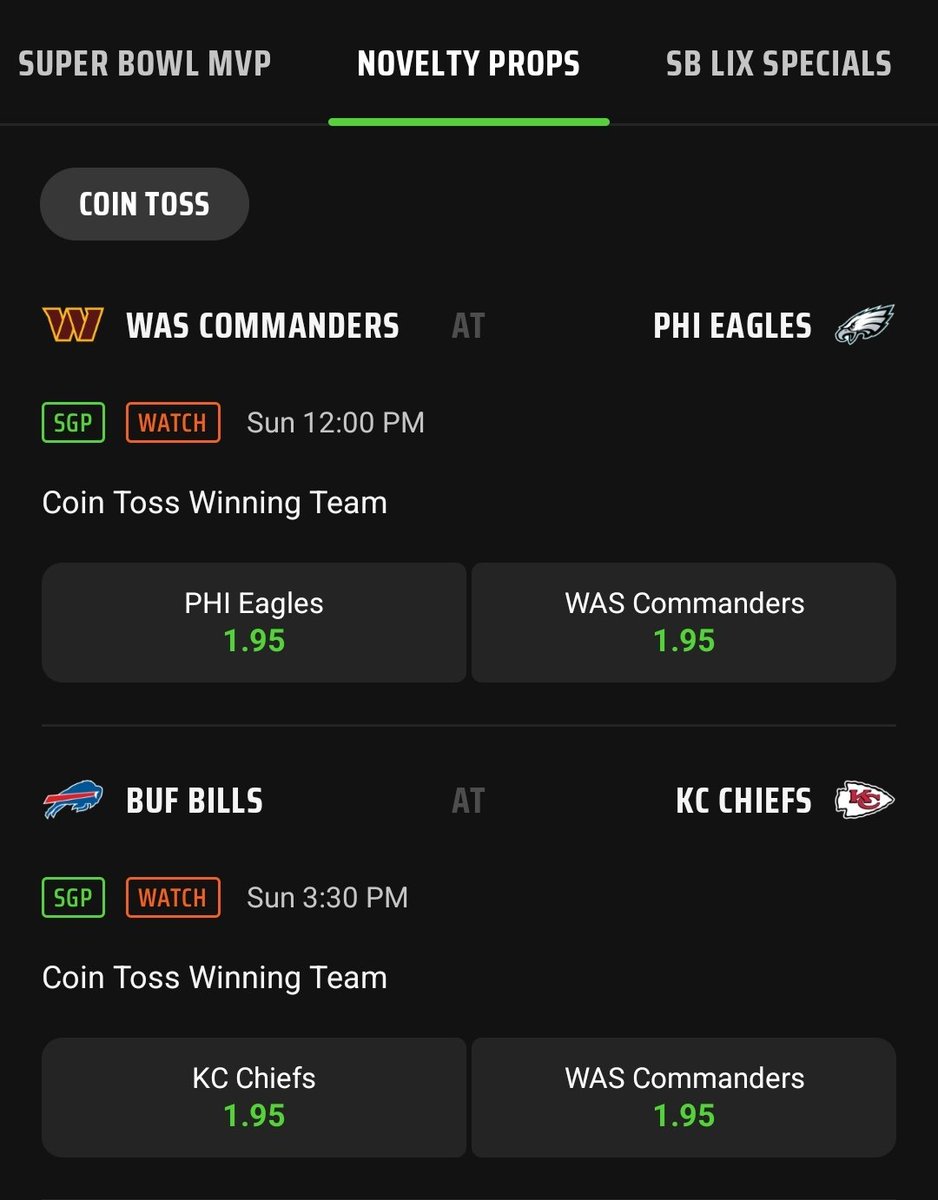 Elll__29's tweet photo. The Bills cannot win any of the coin tosses on Sunday, just in case anyone was curious... https://t.co/OzYo41VMK8