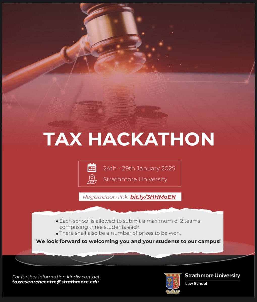 Super elated for this!! Bringing together 11 law schools, academicians, and Tax experts across the country to critically assess the issues on Taxation and curate superb proposals to solve these challenges. This stands to be a revolutionary one!!🎉🤩🤩 May the games begin!!🤗