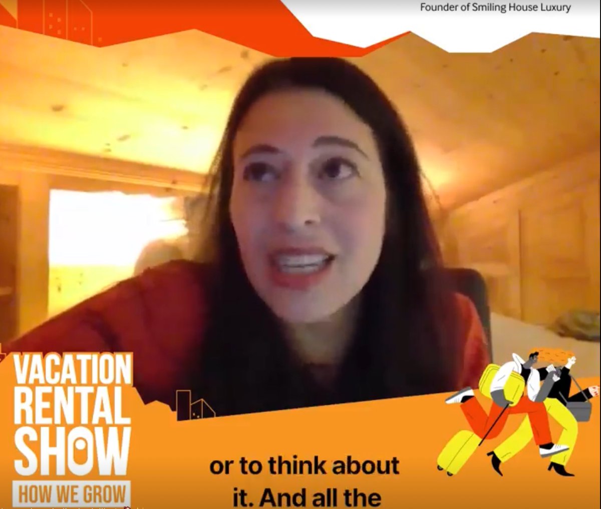 villa_tracker's tweet photo. “Girls, don't stop, and especially don't stop when you hear no. Every no should encourage you to straighten your back one more centimeter and think straight."
Recent podcast conversation - Moriya Rockman VT founder on The Vacation Rentals Show
Listen here: https://t.co/GDlQedNfet https://t.co/PvPHEopbnO