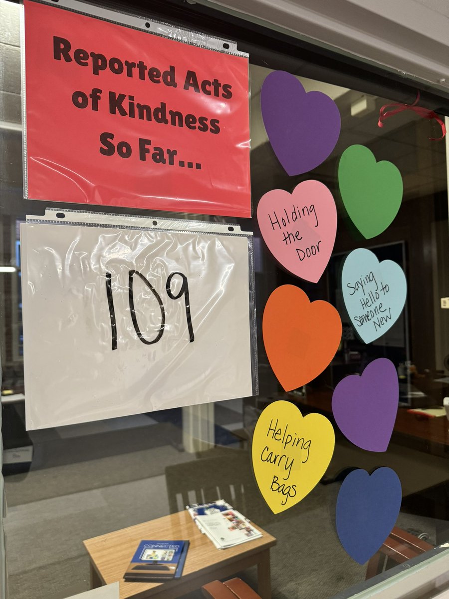 Beth McDonald (@mrs_mcdonaldd58) on Twitter photo Less than 2 weeks in and we’re past 100 reported Acts of Kindness! Our Undercover Kindness Spies have been busy this week! Keep it up <a href="/HerrickMS/">Herrick Middle School - Downers Grove 58</a> Spartans! #HMSKindnessChallenge #dg58pride Less than 2 weeks in and we’re past 100 reported Acts of Kindness! Our Undercover Kindness Spies have been busy this week! Keep it up <a href="/HerrickMS/">Herrick Middle School - Downers Grove 58</a> Spartans! #HMSKindnessChallenge #dg58pride