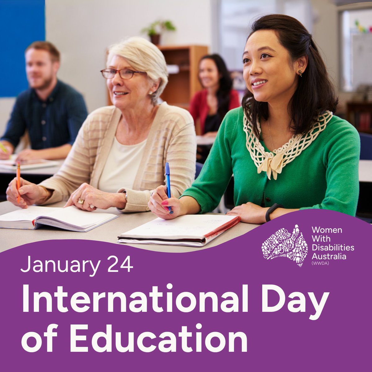 On International Day of Education, we celebrate and advocate for inclusive, accessible systems that leave no one behind. Together, we can build a world where everyone has the chance to fully grow into their potential.

Discover more: buff.ly/4gLsatS