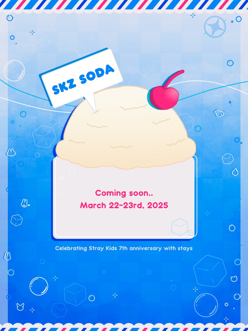 SKZ Soda Parlor 7th Anniversary🫧

Coming soon... #skz7parlor