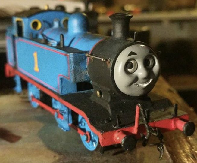 Todays model is an awesome model of Thomas! Made by @/NorthWestern__ &amp; @/The_lbsc_thomas