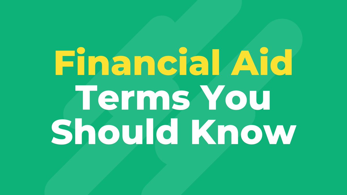 ACTStudent's tweet photo. Heading to college? 🎓 Brush up on these must-know terms to navigate financial aid like a pro: https://t.co/XW5NkNyN49 https://t.co/TEqZEUJnaL