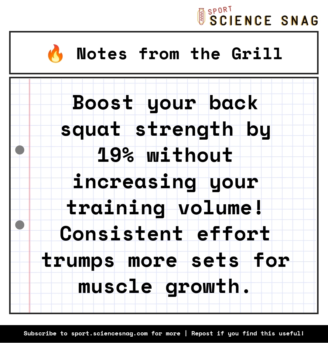 Sport Science Snag tweet media