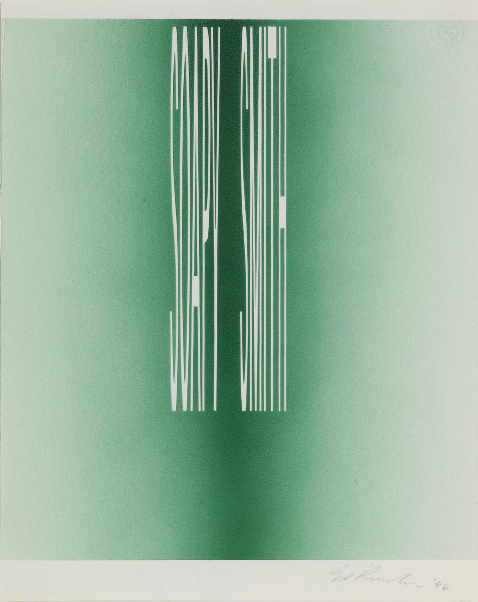 Ed Ruscha tweet media