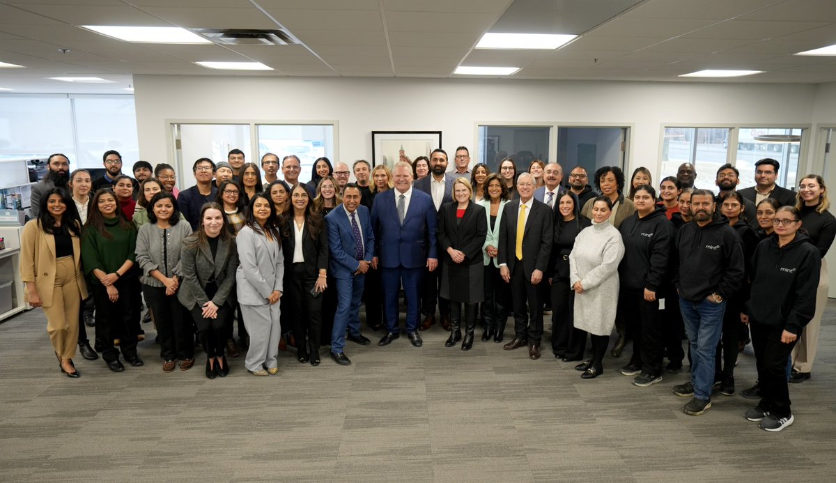 It was great to stop by <a href="/mintpharma/">Mint Pharmaceuticals</a> in Mississauga and learn about how their hardworking team is supporting Ontario’s growing life sciences sector. Thanks for the tour!