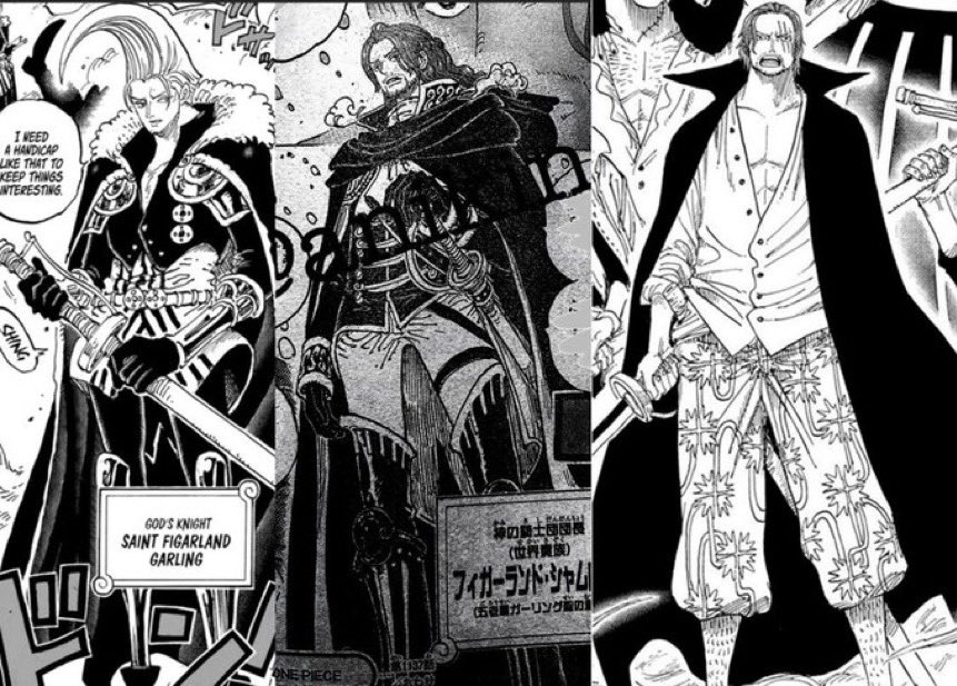 От кого интересно у Шанкса любовь к странным принтам на штанах 😆