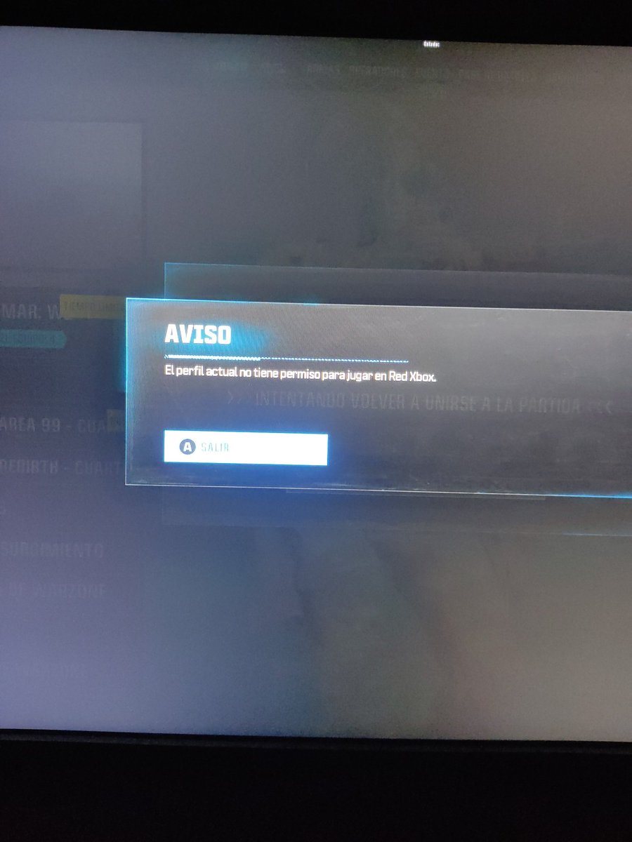 alespain20's tweet photo. @Activision #Warzone como siempre se sale de las partidas en xbox series S y no deja volver a unirse diciendo que compre xbox game pass... Lamentable https://t.co/8o6jBuJMEZ