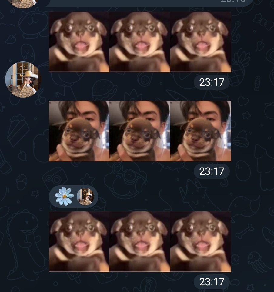 Bubble_Crochet_'s tweet photo. I started this mess with an profile photo, and some friends started putting on an profile photo  too
And then this started 🤣🤣🤣 WE LOVE ARIANA #JoongArchen https://t.co/0mQgDxuZRq