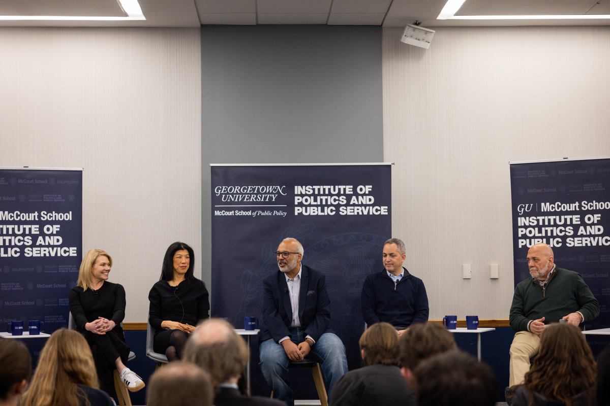 Georgetown Institute of Politics & Public Service tweet media