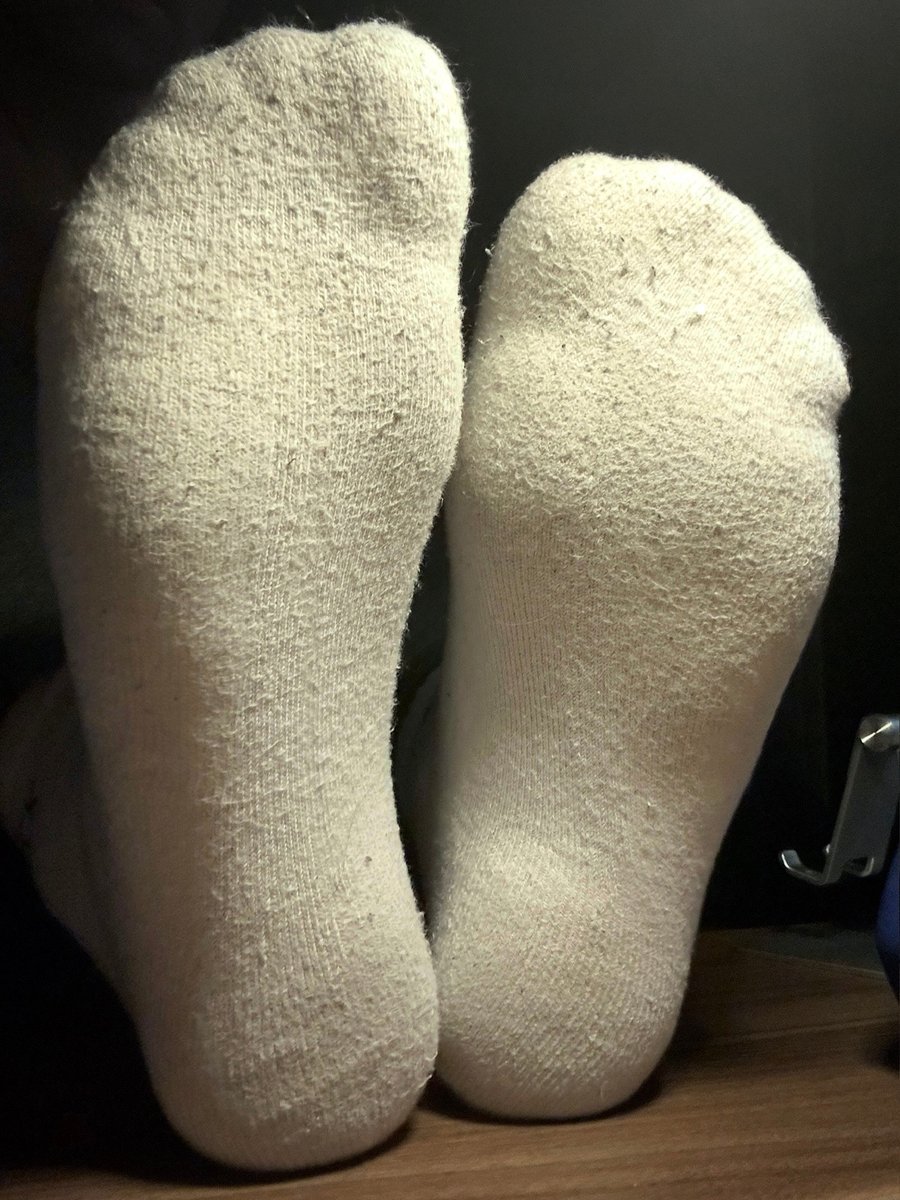SniffMyFeetNYC's tweet photo. Do you have a sock fetish? 🧦 #feet #malefeet #feetdom #footfetish #sox #whitesocks #sockedfeet #cksocks #footworship #dirtysocks #usedsocks https://t.co/GccoQ5sCMv
