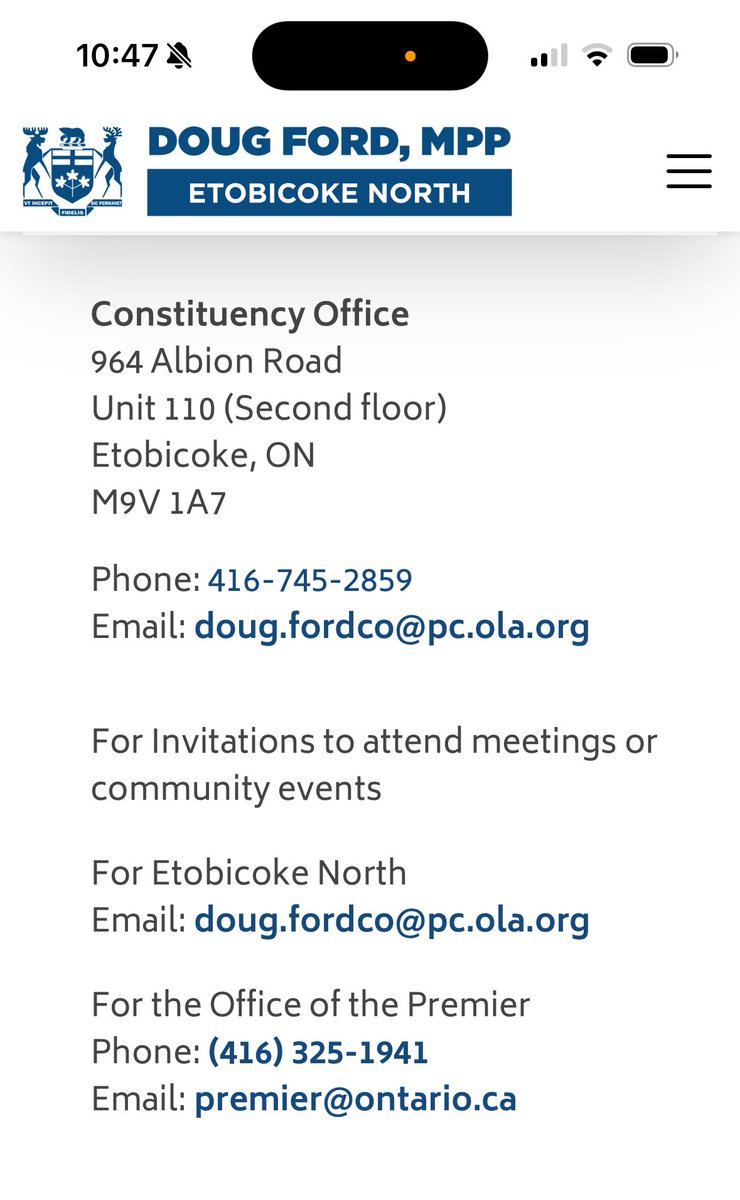 <a href="/ColinDMello/">Colin D'Mello | Global News</a> Call #DougFord and tell him NO, we do not need or want an early election.