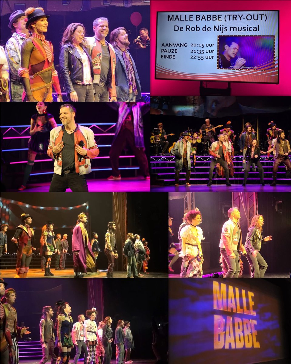 Slotapplaus &amp; verslag 1e Try Out van Malle Babbe, de Rob de Nijs musical, met in de hoofdrol René van Kooten renevankooten.net/forums/topic/m…