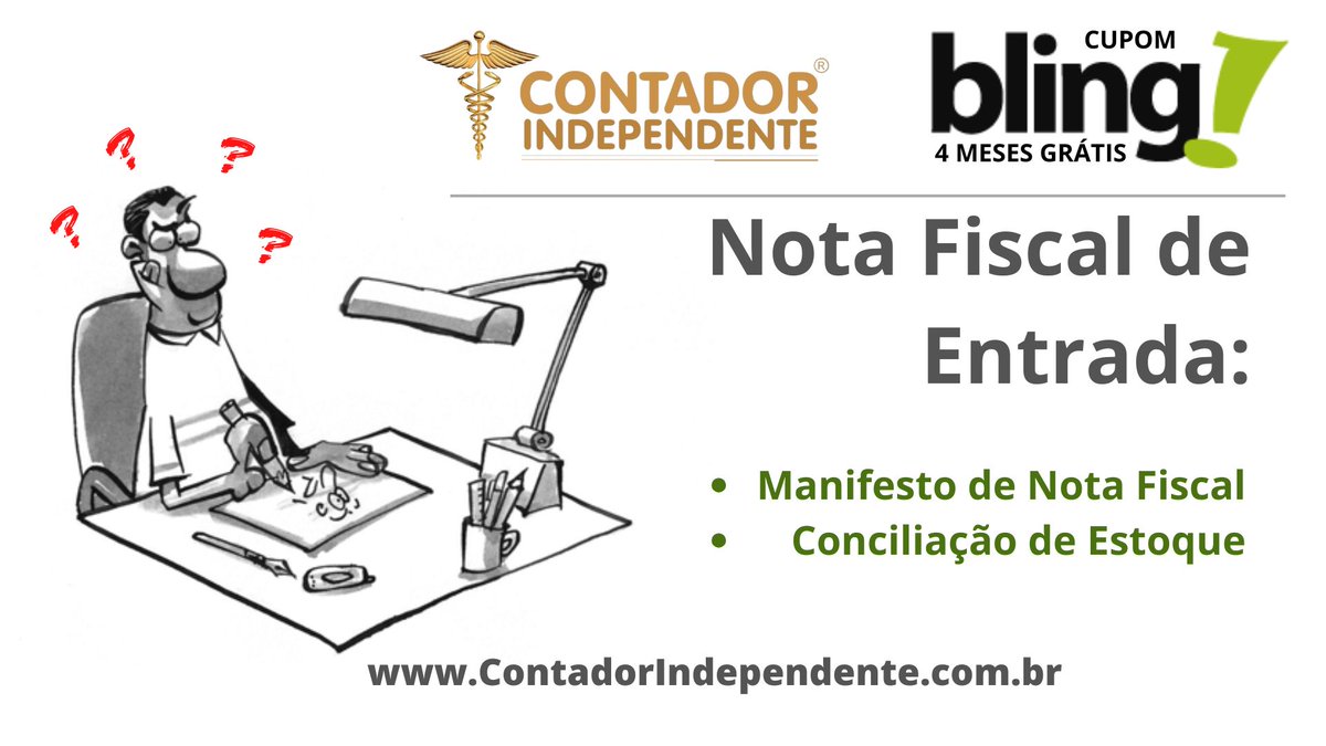 ContadorBling's tweet photo. Nota Fiscal de Entrada e Controle de Estoque ERP Bling https://t.co/veUVGiHwmt via @YouTube https://t.co/aMgsxm6Lyd