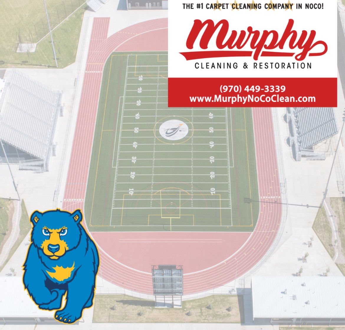 Thank you to our Sponsor Murphy Cleaning &amp; Restoration! We appreciate your support of Timnath Athletics!