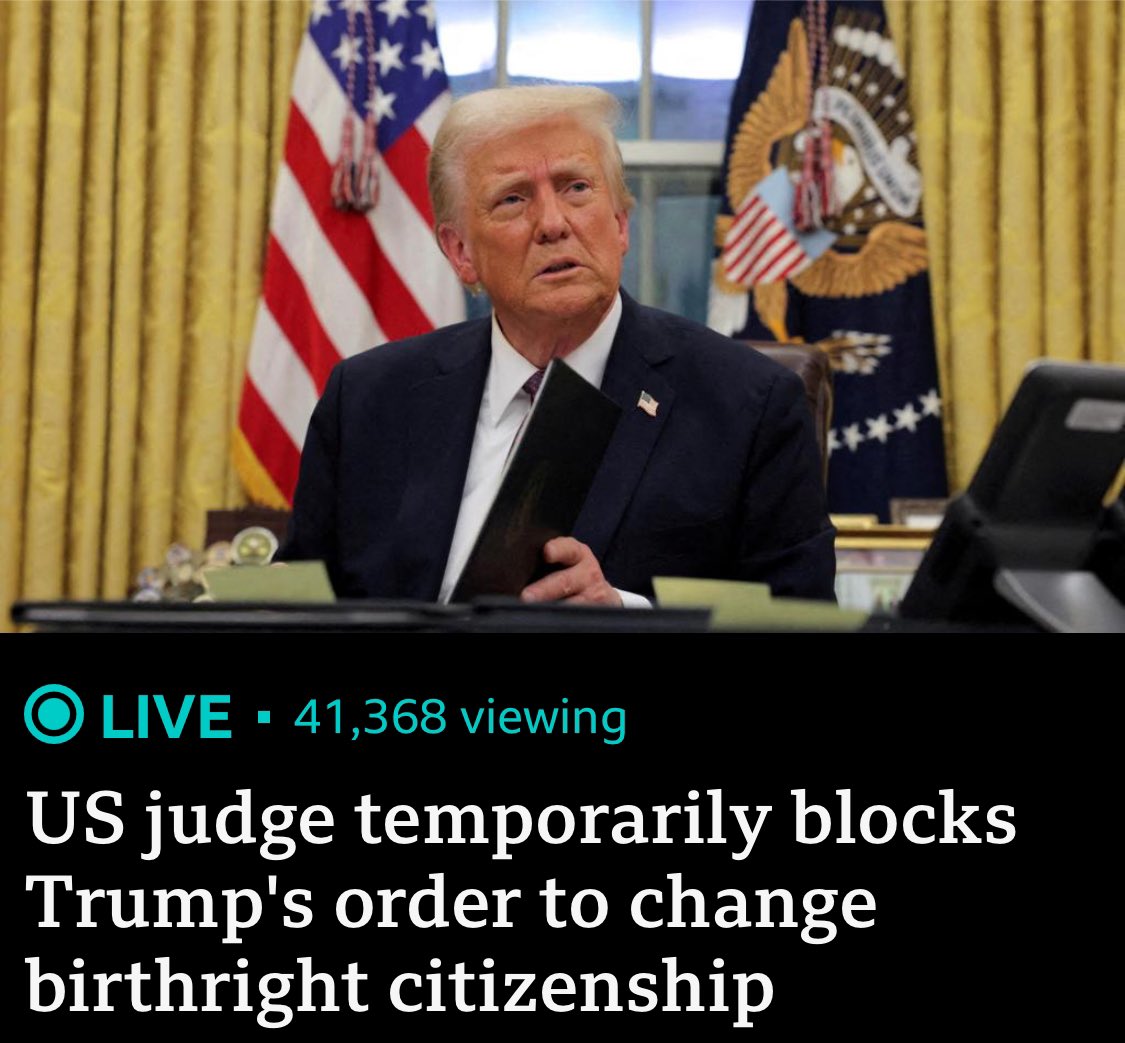 At least the Judges realise #trump is a deranged idiot!