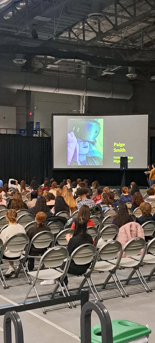 UnionSpringsCSD's tweet photo. 🎨✨ On Tuesday night, several of our talented US students were honored at the 2025 CNY Scholastic Art Awards Ceremony at Onondaga Community College! 🏆👏 Stay tuned as we showcase their incredible works of art in the coming weeks—our Wolves are bursting with creativity! 🐾💜 https://t.co/jgg7vlNgdr