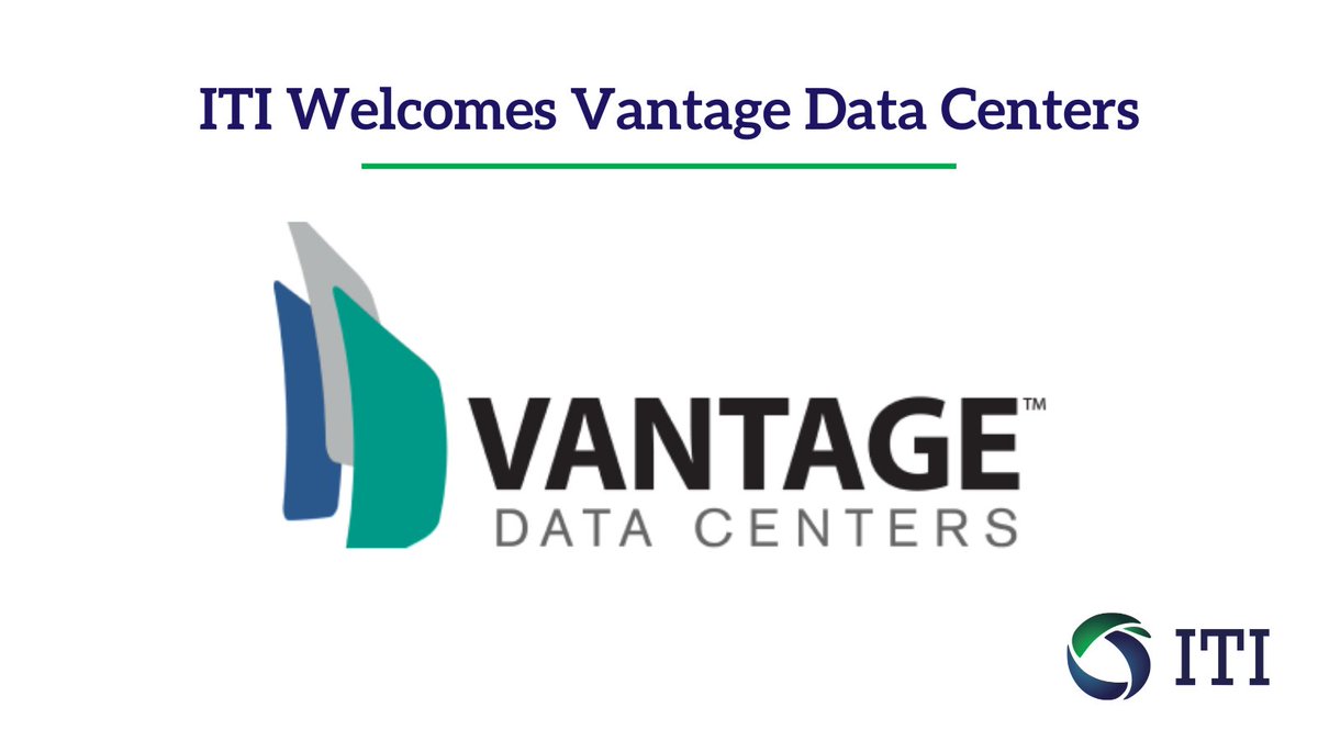 ITI_TechTweets's tweet photo. NEW: ITI is excited to welcome @VantageDC as a new member! 🎉 We look forward to collaborating on advancing policies that foster innovation in the tech sector. https://t.co/MtFiY0LuUm