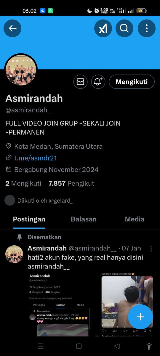 IncessVideo's tweet photo. BANTU REPORT GUYSS AKUN PENIPU
@asmirandah__ https://t.co/B5Um5p3LV1