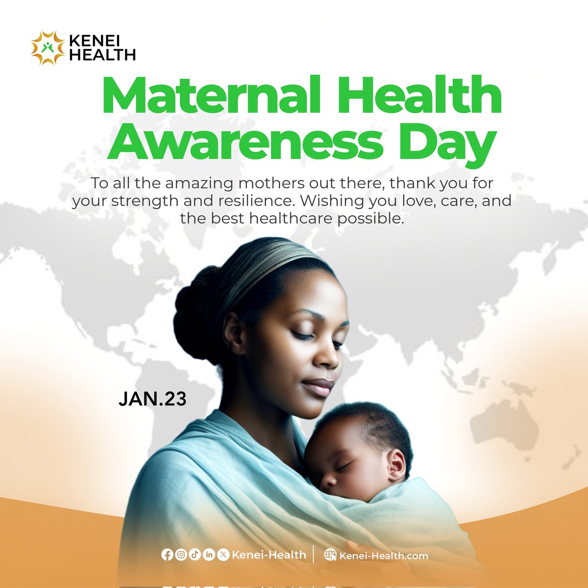 KeneiHelp's tweet photo. Today is Maternal Health Awareness Day: Know What’s at Stake.
800 women die daily from preventable pregnancy complications. Every mother’s life matters.
#MaternalHealth #KnowWhatsAtStake
—
Item 7 MC Oluomo Rain in January Victor Boniface Hilda Pastor Akpi NYSC Retired Naira https://t.co/wTSf4fBHpR