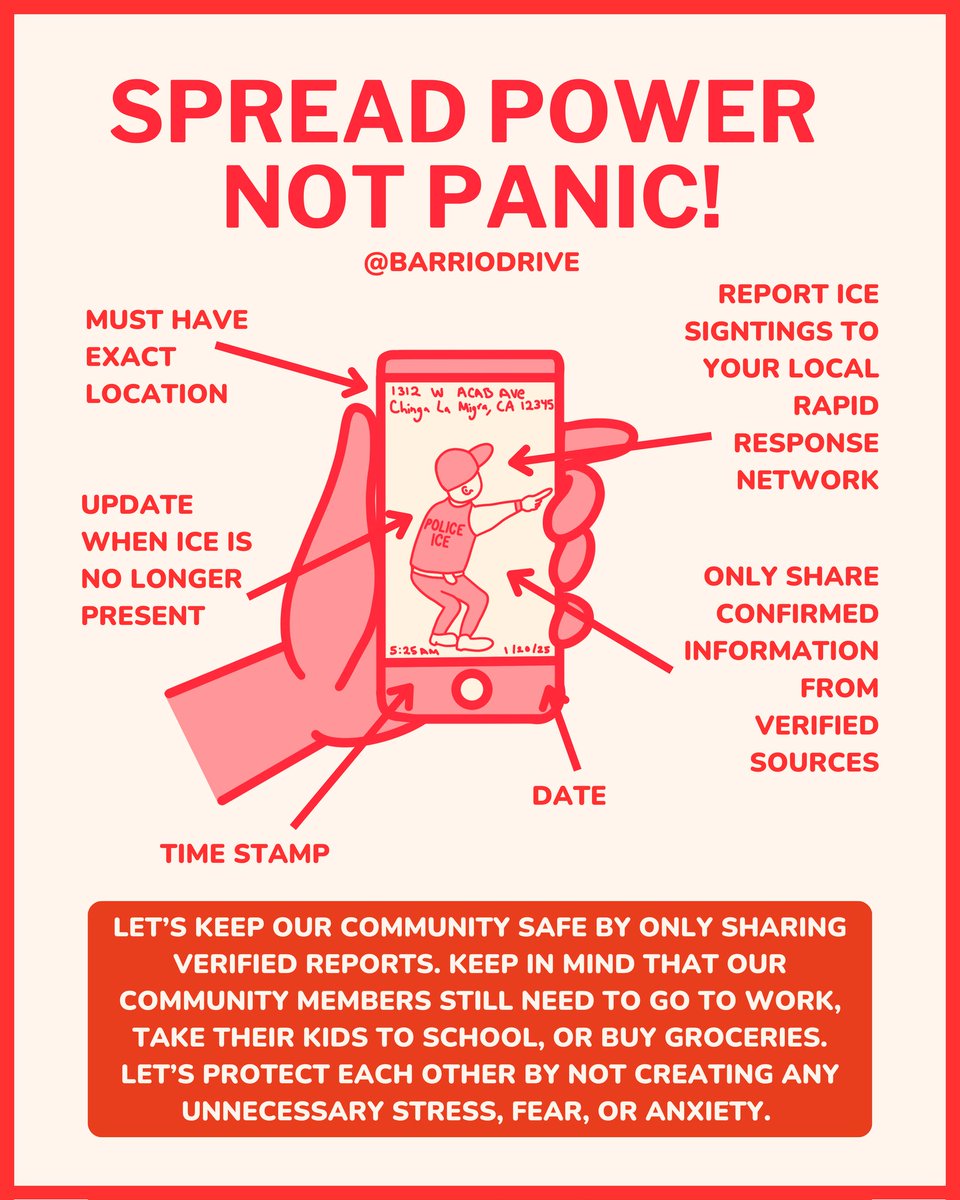 SPREAD POWER, NOT PANIC!

LET’S PROTECT EACH OTHER BY NOT CREATING ANY UNNECESSARY STRESS, FEAR, OR ANXIETY.

barriodrive.com/pages/barrio-d…