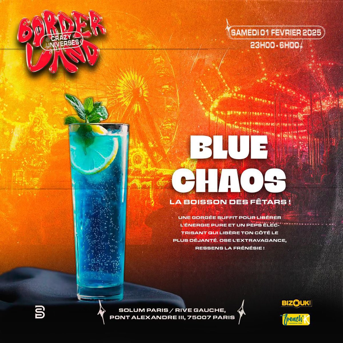 De quoi est composé la boisson des fétars selon vous ? 👀🥳

#borderland #crazy #soiree #clubbing #paris #night #antilles