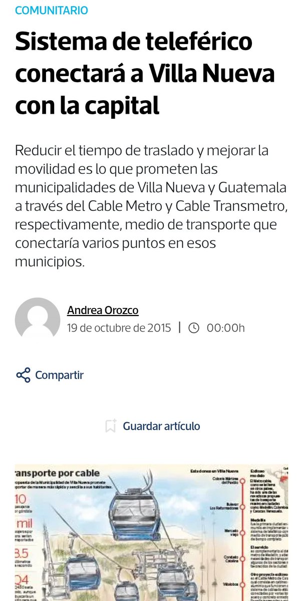GersonGudielCas's tweet photo. @MuniVillaNueva ¿En dónde está el Cablemetro que ofreció Edwin Escobar? Oferta de campaña que le permitió ganar en 2012 y reelegirse en 2015. #PoliticosMentirosos https://t.co/B3kS2DEdxr