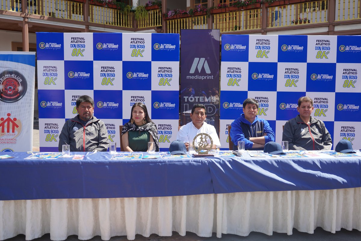 uetscue's tweet photo. #SomosUETS || ¡Ya está todo listo para el VIII Festival Atlético Don Bosco 8K! 🏃‍♂️💨
Hoy se realizó la rueda de prensa donde compartimos todos los detalles de este emocionante evento. ¡Nos vemos el 1 de febrero para vivir una jornada llena de energía y deporte! 💙 https://t.co/SUN2Iuw1Fw