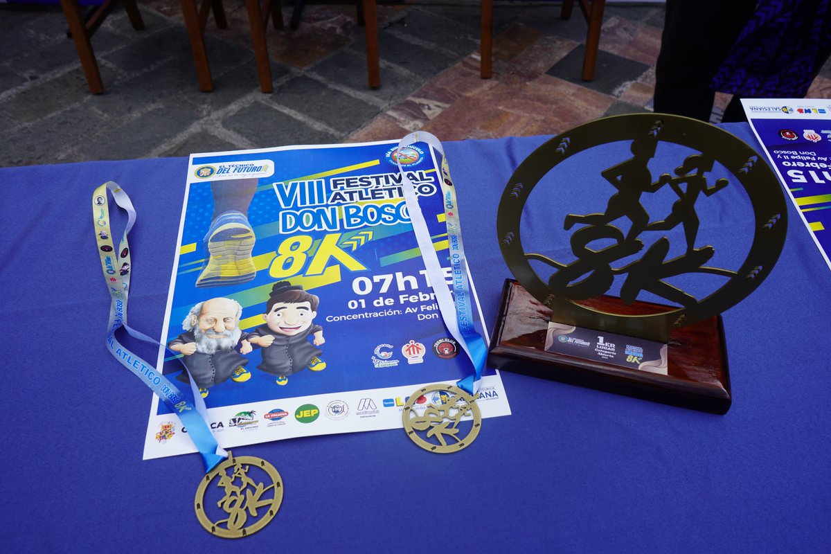 uetscue's tweet photo. #SomosUETS || ¡Ya está todo listo para el VIII Festival Atlético Don Bosco 8K! 🏃‍♂️💨
Hoy se realizó la rueda de prensa donde compartimos todos los detalles de este emocionante evento. ¡Nos vemos el 1 de febrero para vivir una jornada llena de energía y deporte! 💙 https://t.co/SUN2Iuw1Fw