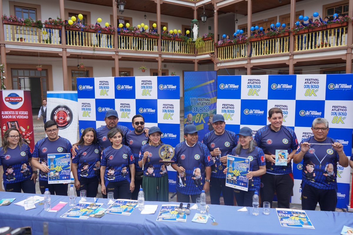 uetscue's tweet photo. #SomosUETS || ¡Ya está todo listo para el VIII Festival Atlético Don Bosco 8K! 🏃‍♂️💨
Hoy se realizó la rueda de prensa donde compartimos todos los detalles de este emocionante evento. ¡Nos vemos el 1 de febrero para vivir una jornada llena de energía y deporte! 💙 https://t.co/SUN2Iuw1Fw