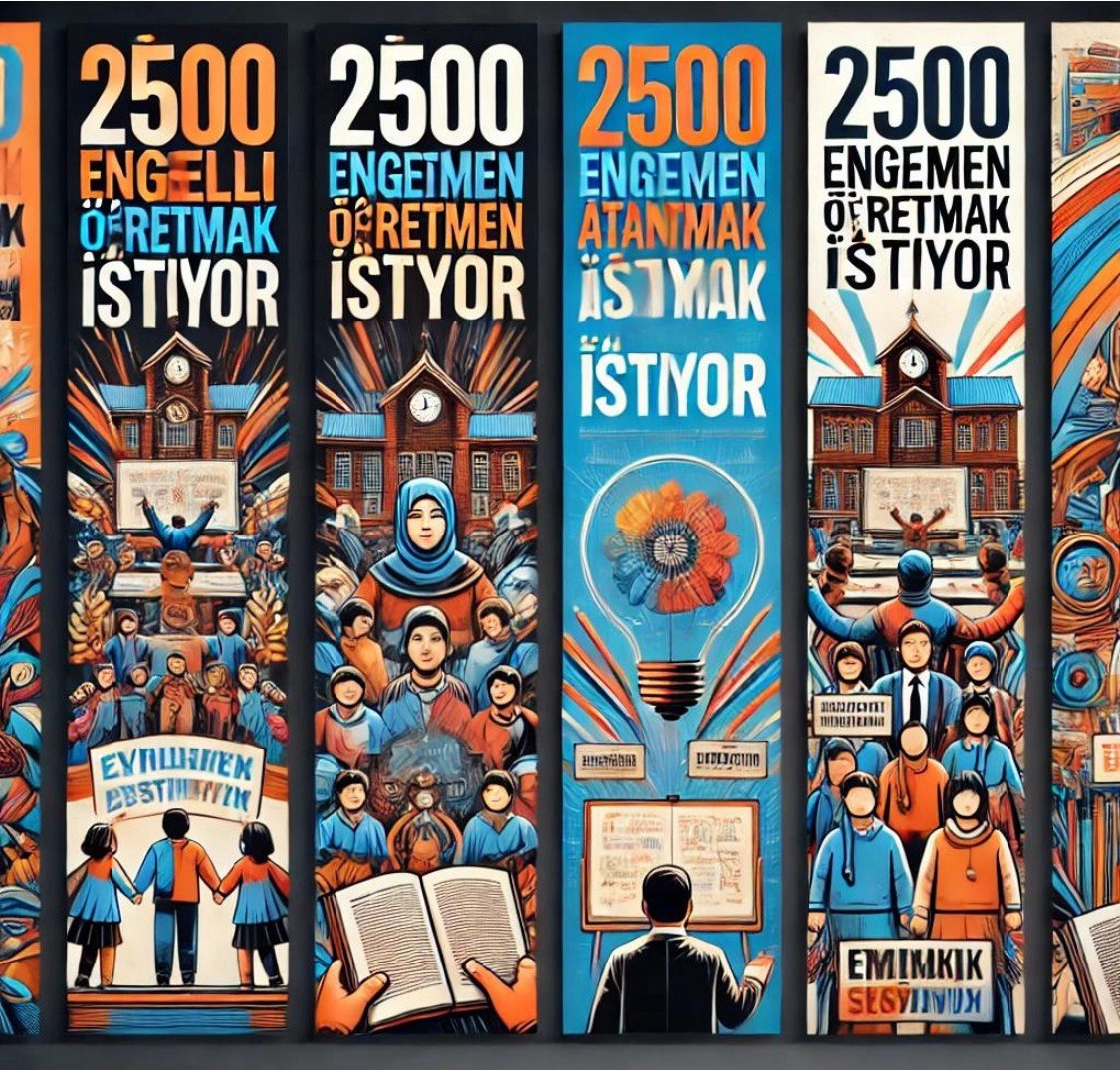 <a href="/FilizceSanat/">Filiz</a> Biz de Eğitimin bir Parçası olmak istiyoruz!.
Engelli Öğretmenler Tek Yürek.
🙏🙏🙏🙏
#EngelliÖğretmeneNefesOl