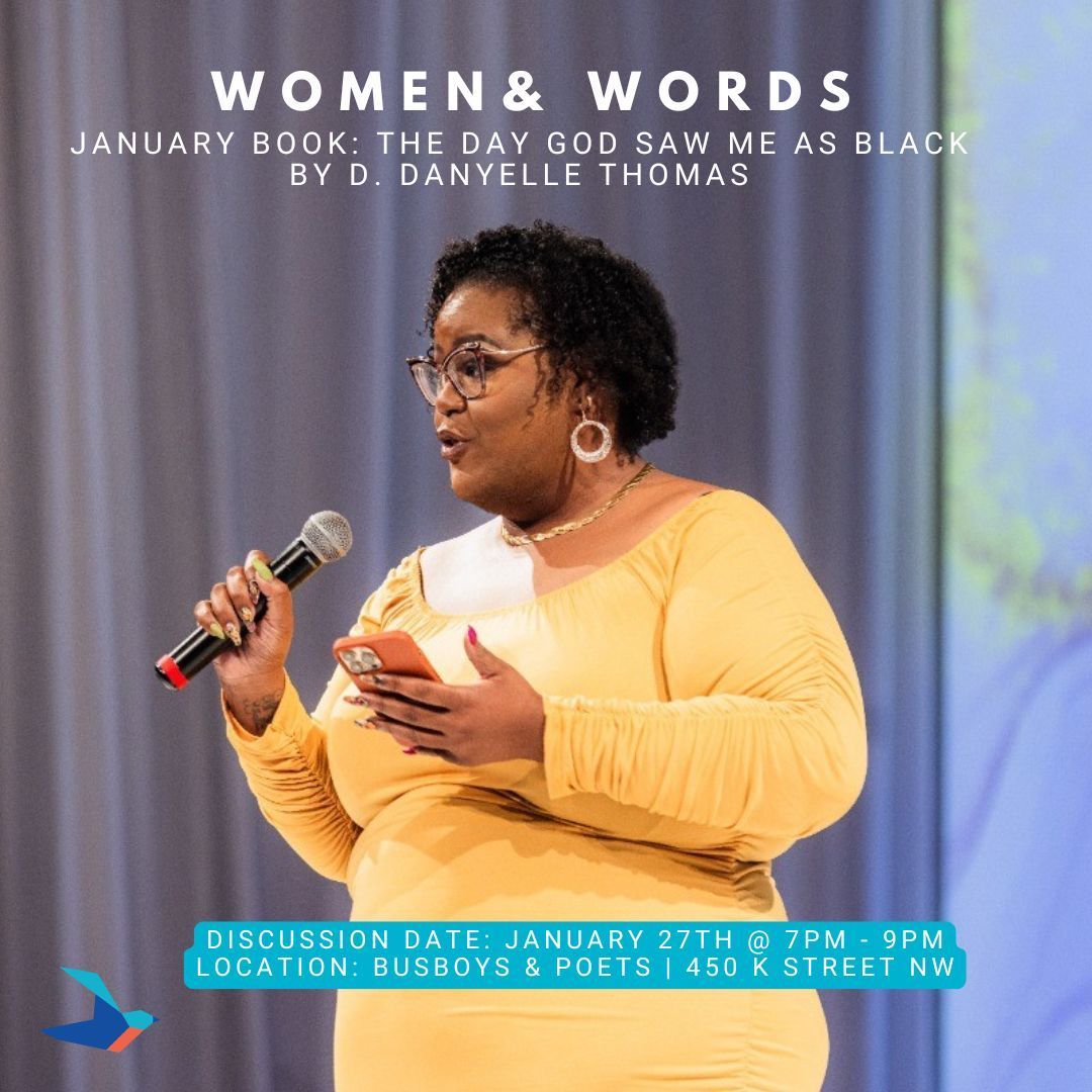 There are just 4 more days until #EllevateDC's FIRST #WomenAndWords! 📚 

We will be discussing D. Danyelle Thomas' novel "The Day God Saw Me As Black" on 1/27 @ 27th @ 7PM at Busboys &amp; Poets (450 K Street NW). 

🔗 in bio for tickets!

#EllevateWomen #EllevateNetwork