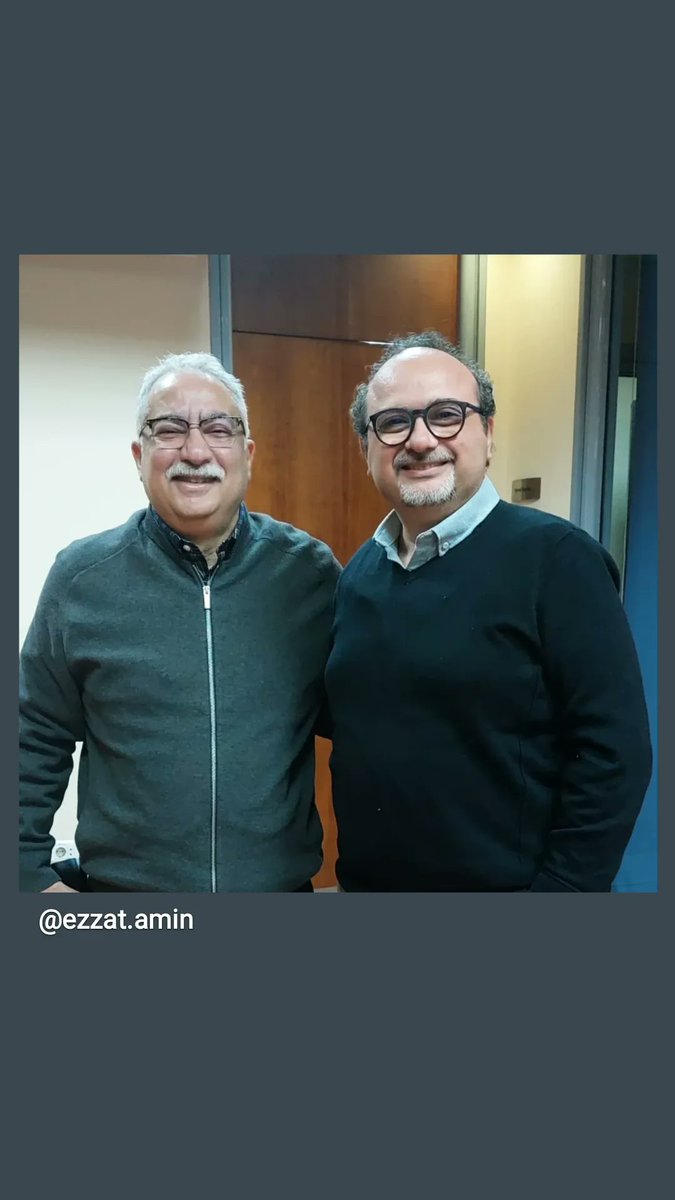 مع الأسطورة #ابراهيم_عيسى في برنامج #لدي_أقوال_أخرى على ##NogoumFM 
#الباشكاتب_عزت_أمين