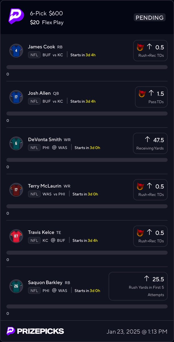 njsimchak's tweet photo. Copy my PrizePicks lineup using this link: 
https://t.co/scIzGYSwZp  #SuperSweat https://t.co/w3FiPNCDWV