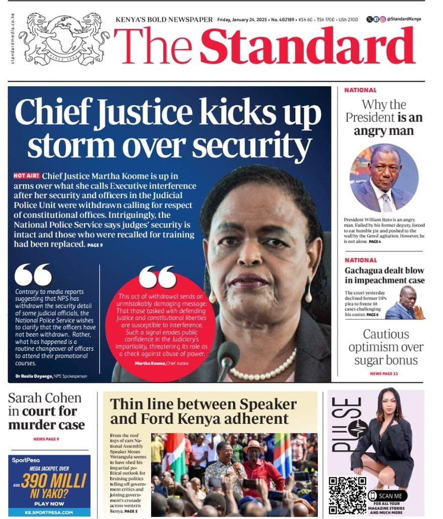 Used and dumped. Martha Koome will not believe!