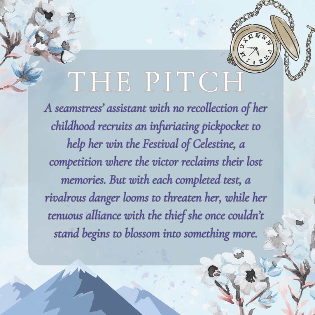 abigailwad's tweet photo. An agent’s guide to my YA Tangled x Anastasia cozy fantasy, THE FORGOTTEN REALM, feat:

🪻Disability and LGBTQ rep
🧚Swiss folklore
✨Found family
🎊Whimsical festivities
🐶A really cute dog

Querying in March!
#YouDeservepIt #WIP #YA #F https://t.co/1PE3GTf9ba