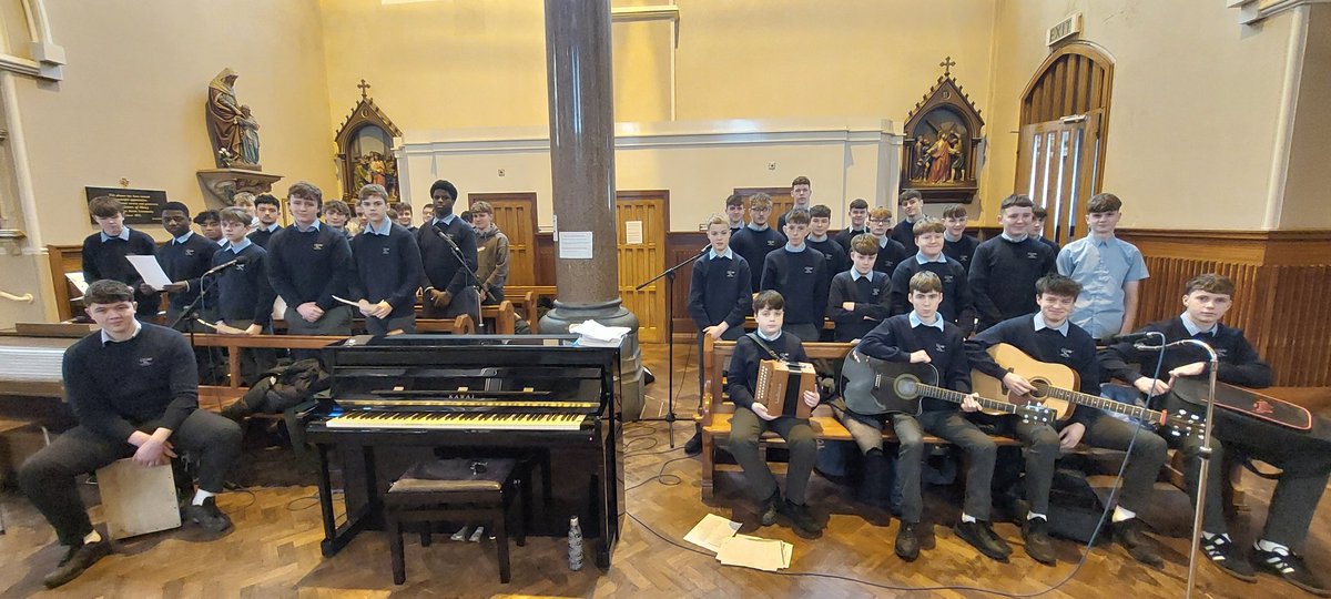 SGCMusic (@sgcmusic1) on Twitter photo Super well done to our wonderful 2nd & 5th year choir and musicians who played at today's 10am Parish mass for Catholic Schools Week! <a href="/stgeralds/">St. Gerald's DLS College</a> <a href="/tuamarchdiocese/">Tuam Archdiocese</a> Super well done to our wonderful 2nd & 5th year choir and musicians who played at today's 10am Parish mass for Catholic Schools Week! <a href="/stgeralds/">St. Gerald's DLS College</a> <a href="/tuamarchdiocese/">Tuam Archdiocese</a>
