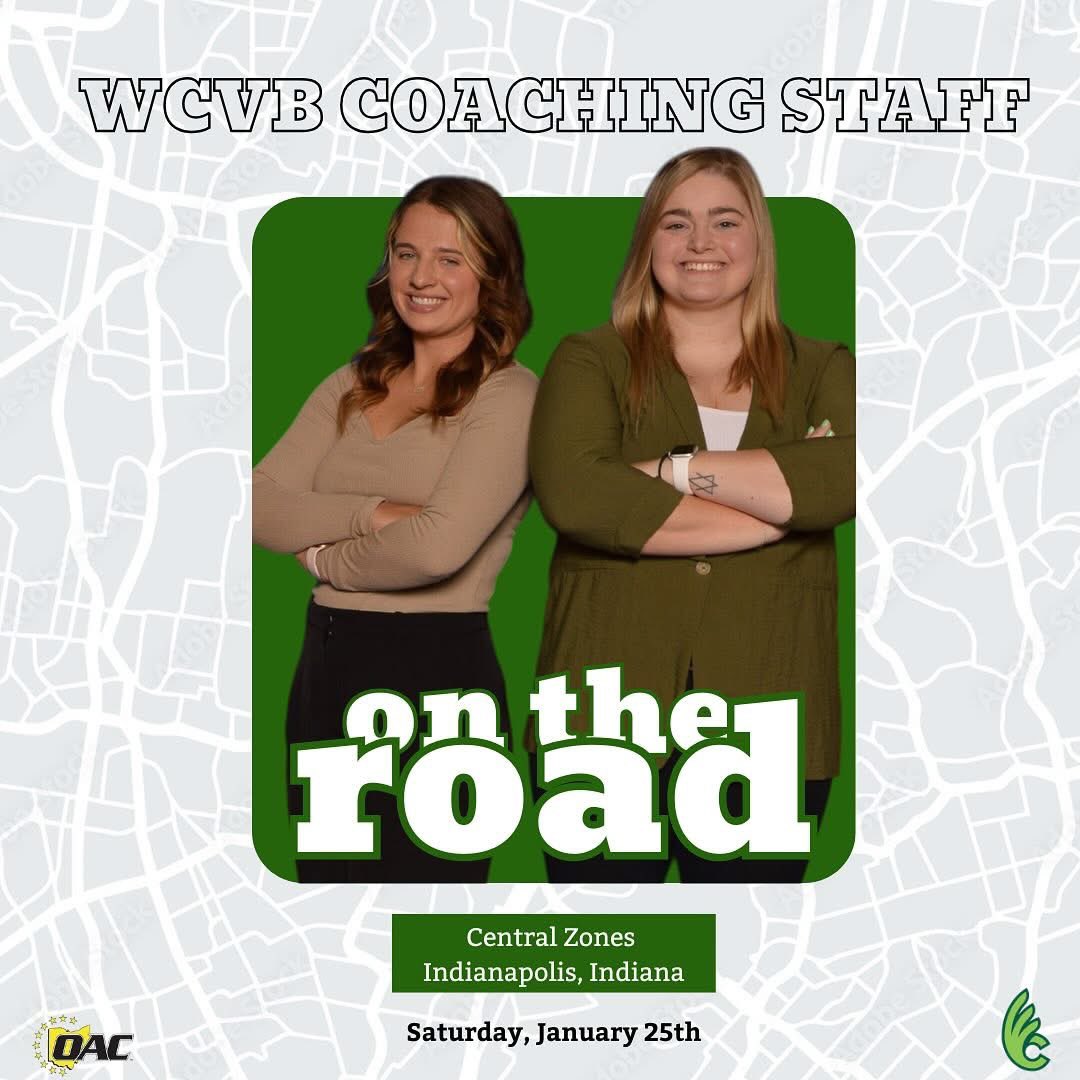 Head Coach Aly Wiseman (<a href="/CoachAly_W/">Aly</a> ) and Assistant Coach Braya Elsea (<a href="/braya_elsea/">Braya</a>) will be traveling to Central Zones on Saturday! Send us your schedules 🤩👀😎

#WeAreDubC | #WCVB | #d3vb
